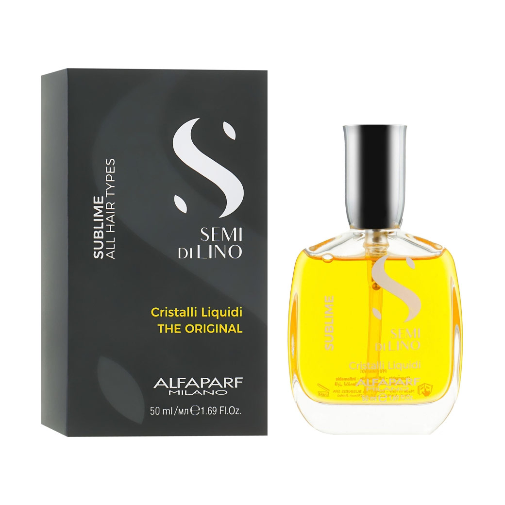 Рідкі кристали для волосся Alfaparf Semi di Lino Sublime Cristalli Liquidi, 50 мл