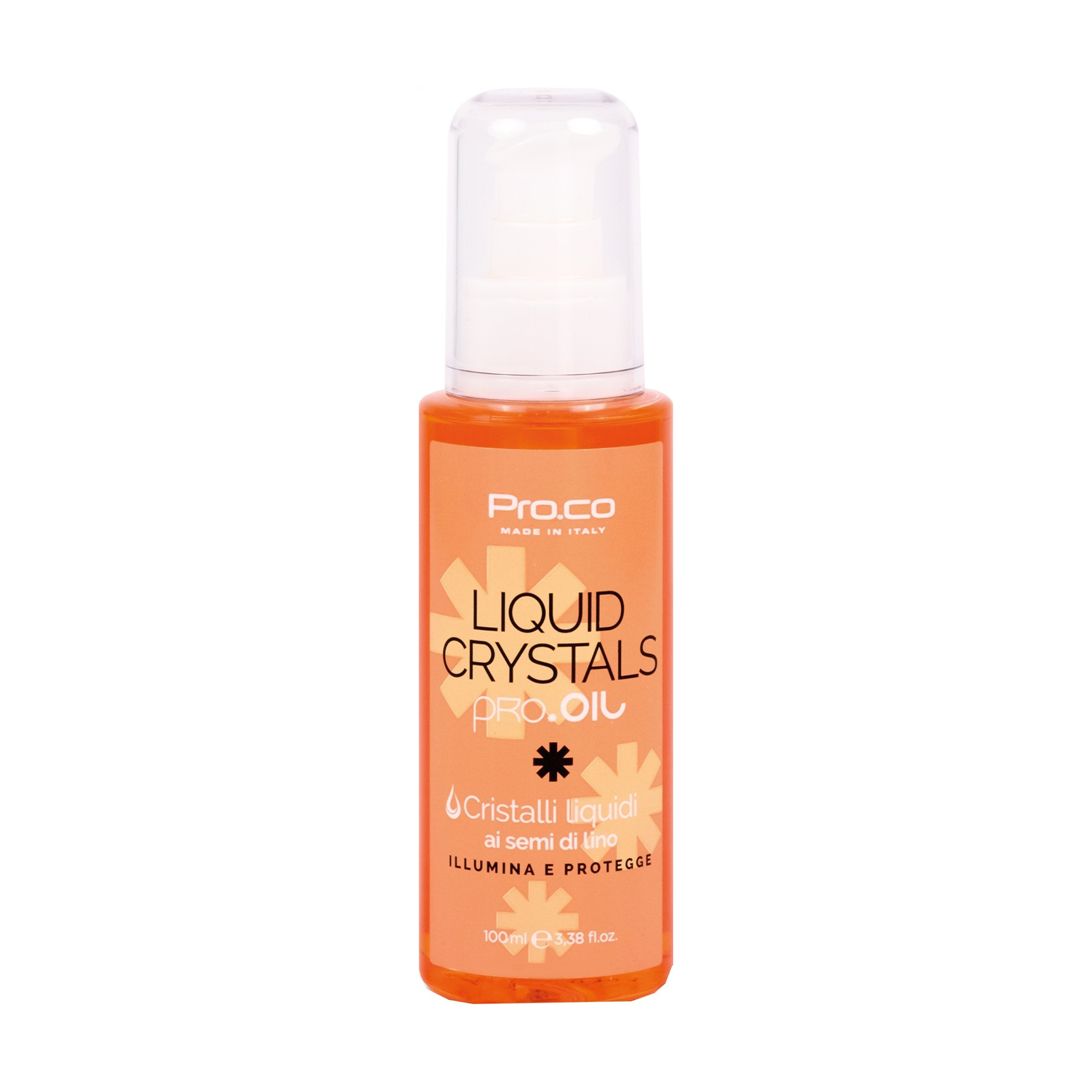 Уцінка! Рідкі кристали для блиску волосся Pro.Co Liquid Crystals Pro.Oil, 100 мл